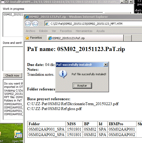 ZZ-InstallPaTWPF ends succesfully